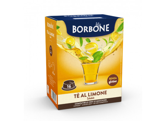 Lemon Tea  16 Lavazza A Modo Mio Compatible capsules by Borbone