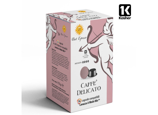 Delicato coffee capsules A Modo Mio Compatible by Best Espresso