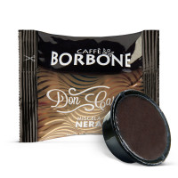 NERA Blend 100 Don Carlo coffee capsules compatibile with A Modo Mio by Borbone