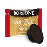 ROSSA  (Red) Blend 100 Don Carlo coffee capsules compatibile with A Modo Mio by Borbone