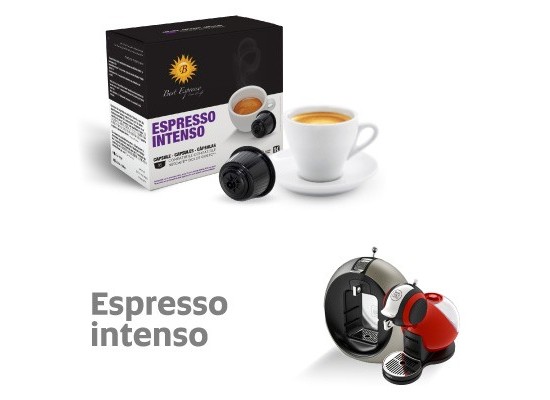 Intenso - 16 Coffee Capsules Dolce Gusto Compatible by Best Espresso