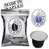 NERA - Black Blend 100 Respresso coffee capsules compatibile with Nespresso by Borbone