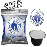 BLU Blend 100 Respresso coffee capsules compatible with Nespresso by Borbone