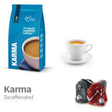 Karma - decaffeinated - 12  Coffee Capsules Caffitaly Compatible by Italian Coffee