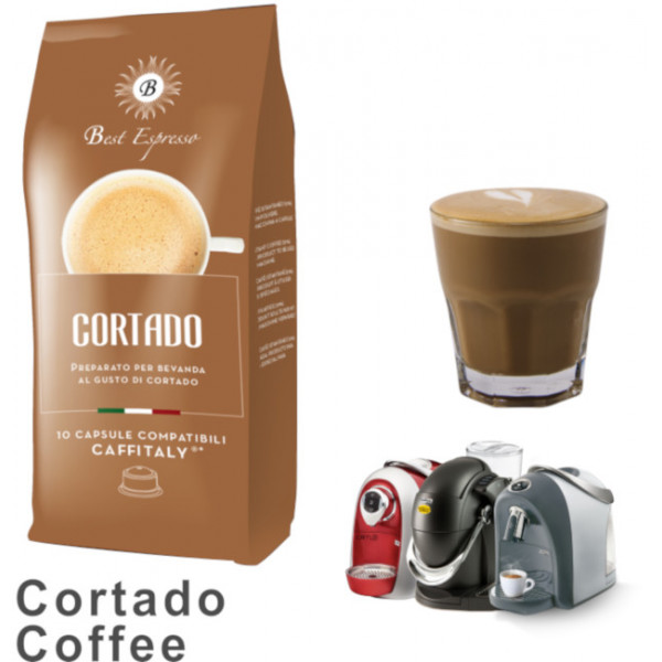 Cortado Coffee Caffitaly capsules