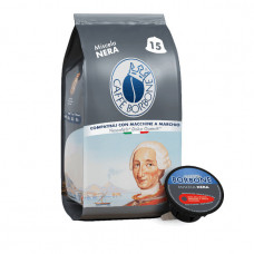 BLACK  Blend - 90 Dolce Gusto coffee capsules compatible by Borbone