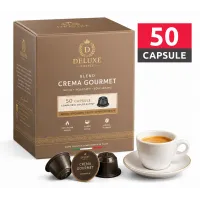 CREMA GOURMET  Blend - 50 Dolce Gusto coffee capsules compatible by deluxe