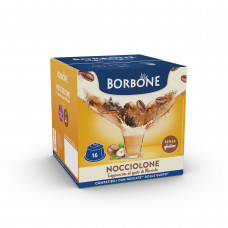 Nocciolone (Hazelnut) - 16 Dolce Gusto capsules compatible by Borbone