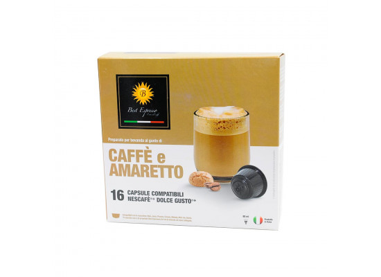 Amaretto coffee - 16  Capsules Dolce Gusto Compatible by Best Espresso