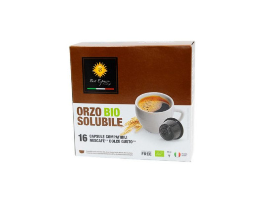 Organic Barley - 16 Coffee Capsules Dolce Gusto Compatible by Best Espresso