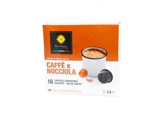 Hazelnut Coffee - 16 Hazelnut  Capsules Dolce Gusto Compatible by Best Espresso