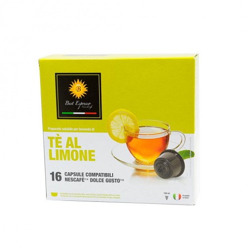 Lemon Tea Drink  16 compatible capsules - Must espresso