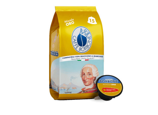 GOLD Blend - 90 Dolce Gusto coffee capsules compatible by Borbone
