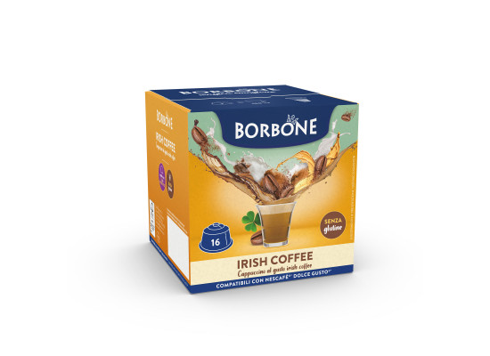 Irish Coffee - 16 Dolce Gusto capsules compatible by Borbone