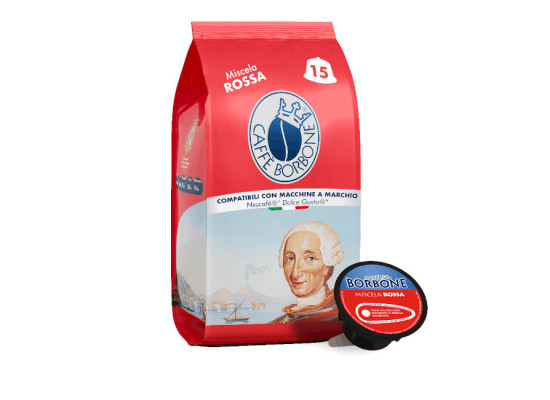 RED Blend - 90 Dolce Gusto coffee capsules compatible by Borbone