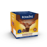 Superciock chocolate - 16 Dolce Gusto capsules compatible by Borbone