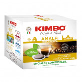 Espresso Amalfi 100% Arabica Coffee Pods  - 50 ESE Pods by Kimbo **PRE-ORDER SHIPS on 20th Oct.**