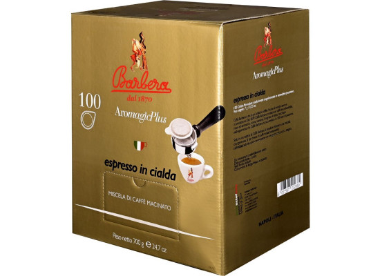 Aromagica  - 100 ESE coffee pods by Barbera since 1870 