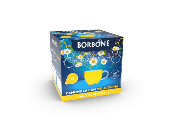 chamomile with melatonin Tea -  18 ESE  pods by Borbone