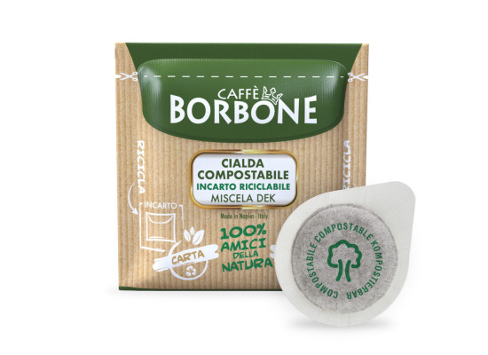 Decaffeinated Blend 50 ESE coffee pods by Borbone