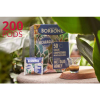 NICARAGUA - Single Origin Fine Robusta 200 ESE coffee pods by Borbone **PASSED BEST BEFORE DATE**