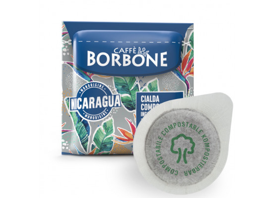 NICARAGUA - Single Origin Fine Robusta 50 ESE coffee pods by Borbone