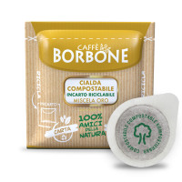 ORO - Gold Blend 150 ESE coffee pods by Borbone