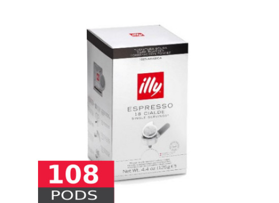 Intenso Espresso - Bold Roast 44mm ESE Pods by Illy -  pack of 108