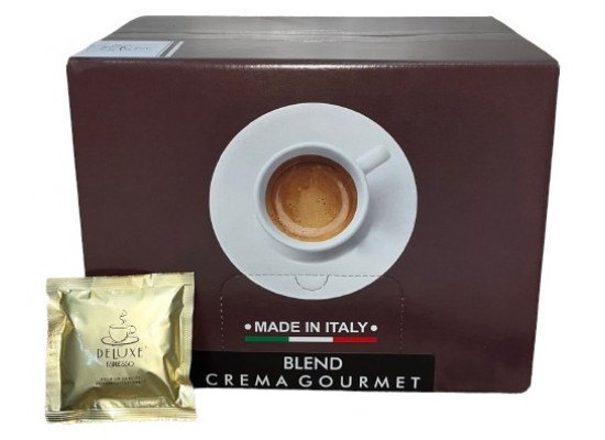 GOURMET  Blend 100 ESE coffee pods by Delux Espresso 