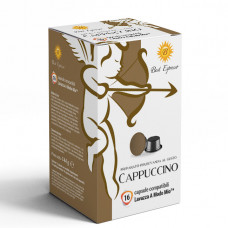 Cappuccino coffee  16 A Modo Mio Compatible coffee capsules by Best Espresso