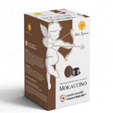 Mokaccino coffee  16 A Modo Mio Compatible coffee capsules by Best Espresso