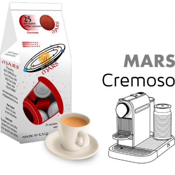 Mars Cremoso Nespresso compatible| espressoland.com.au