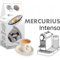 Mercurius Intenso 25 Nespresso Compatible coffee capsules by  Best Espresso 