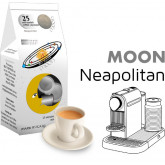 Moon Neapolitan coffee  25 Nespresso Compatible coffee capsules by Best Espresso 