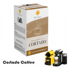 Cortado macchiato  -  16 Coffee capsules  Nespresso compatible by Best Espresso