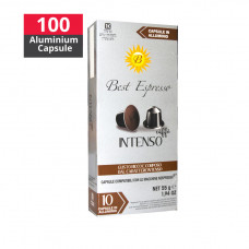 Intenso  blend - 100 Aluminium Capsule Nespresso Compatible - Best Espresso