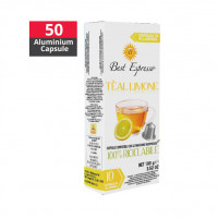 Lemon Tea -  50 Aluminium Capsule Nespresso Compatible - Best Espresso