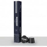 Black Corposo Blend 100 Aluminium coffee capsules compatible with Nespresso by Barbaro