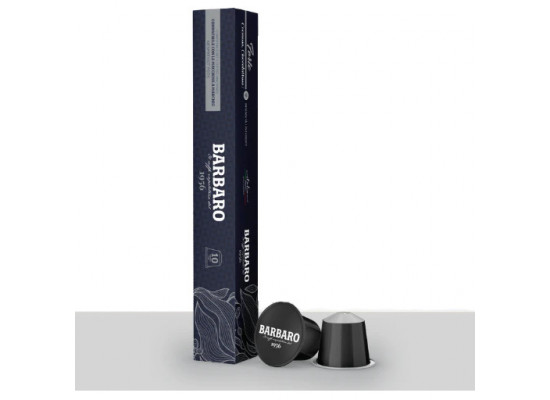 Black Corposo Blend 100 Aluminium coffee capsules compatible with Nespresso by Barbaro Black Corposo Blend 100 Aluminium coffee capsules compatible with Nespresso by Barbaro