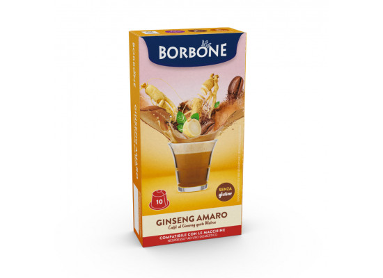 Ginseng Amaro 60  capsules compatible with Nespresso by Borbone  **SHIPS ON 26/05**