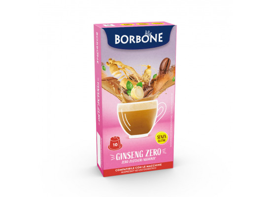 Ginseng Zero 60  capsules compatible with Nespresso by Borbone  **SHIPS ON 26/05**