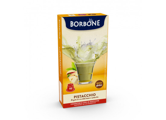 Pistacchio 60  capsules compatible with Nespresso by Borbone **SHIPS ON 26/05**