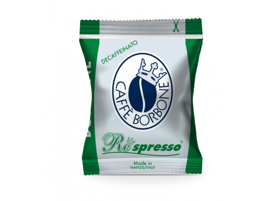 DECAF  Blend - 50 REspresso coffee capsules compatible with Nespresso by Borbone