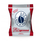 ROSSO - Red Blend 100 Respresso coffee capsules compatible with Nespresso by Borbone