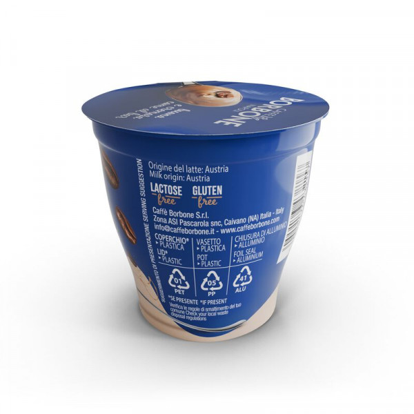 10 single serve cold Coffee Cream by Borbone