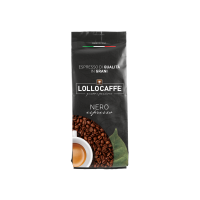NERO (Black) Blend  coffee Beans 1Kg pack by Lollo Caffé