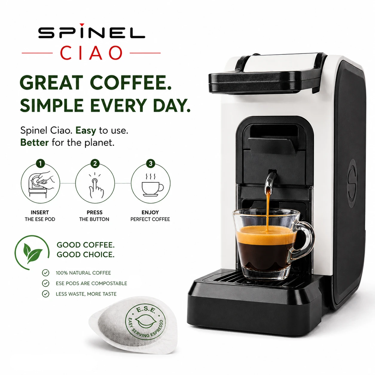 espresso machine easy serving espresso kapsule