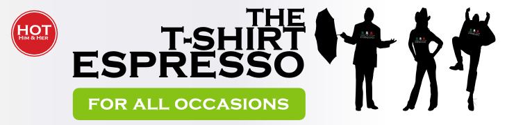 Espressoland T-shirt - I want an Italian Espresso -